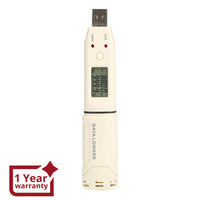 ILDA-1365 Pentype USB Flash Disk Thermometer with Data Recorder Digital Temperature and Humidity Datalogger for Research - Instrulife