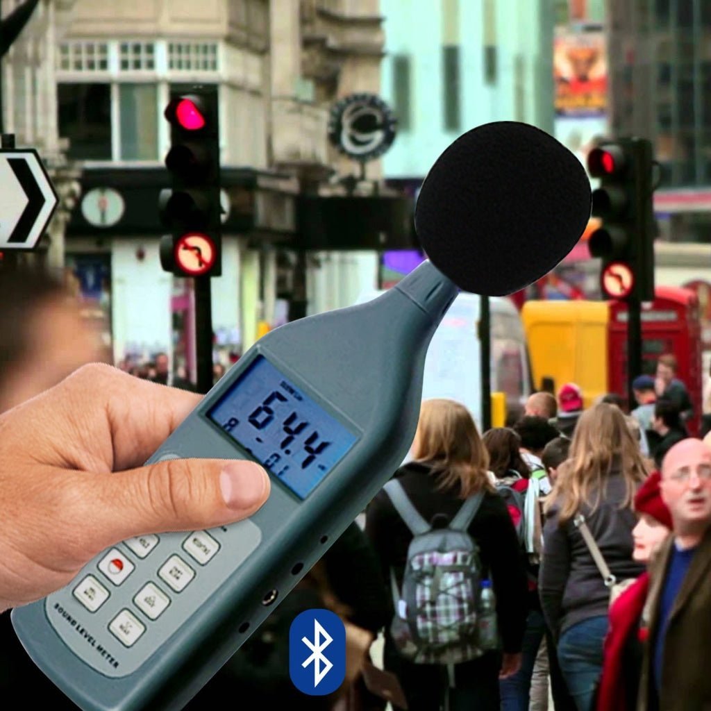 ILSM-887_BT Professional Sound Level Meter 30~130dB USB Drive Software & Bluetooth - Instrulife