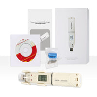 ILDA-1365 Pentype USB Flash Disk Thermometer with Data Recorder Digital Temperature and Humidity Datalogger for Research - Instrulife