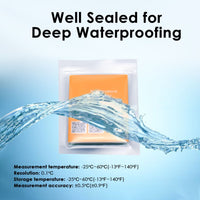 ILDA-477 CE Approved IP67 Waterproof 4000 Sets Data NFC Temperature Datalogger Wireless Data Logger Temperature Recorder for Cold Chain - Instrulife