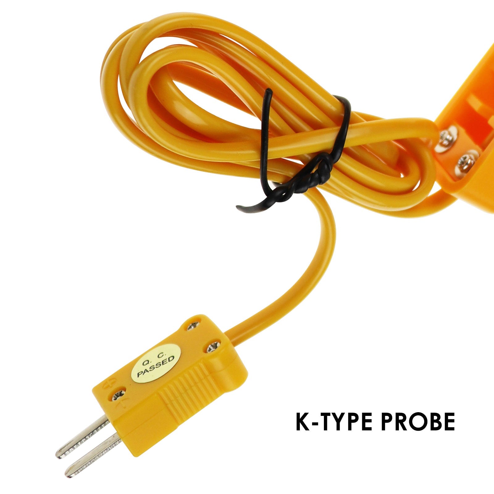 K-Type Thermocouple Temperature Clamp Lead Probe Pipe Clamp for Thermometer Multimeter Temp Measurement - Instrulife