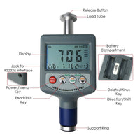 ILHT-790 Portable Digital Rebound Leeb Hardness Tester Gauge Meter - Instrulife
