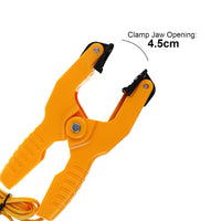K-Type Thermocouple Temperature Clamp Lead Probe Pipe Clamp for Thermometer Multimeter Temp Measurement - Instrulife
