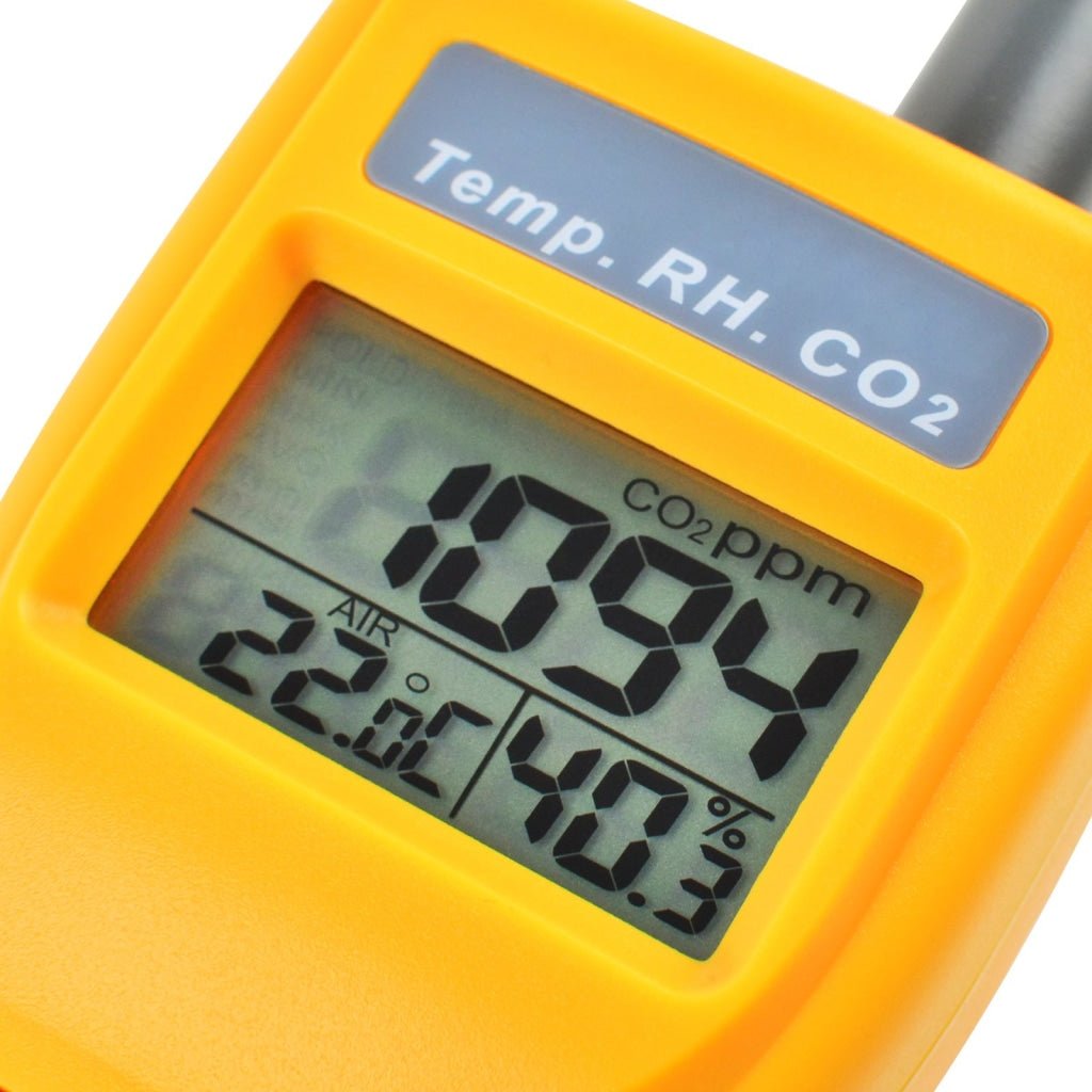 ILAQ-57 Digital CO2 Carbon Dioxide Temperature RH Humidity DP WB NDIR Sensor Indoor Air Quality 9999ppm USB Monitor Logger - Instrulife
