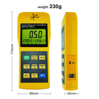 ILEM-192D Digital Mini Triple Axis 2000Hz EMF ELF Magnetic Field Meter Gauss Meter 2000mG Datalogger with USB PC Software, Electromagnetic Field Detector - Instrulife