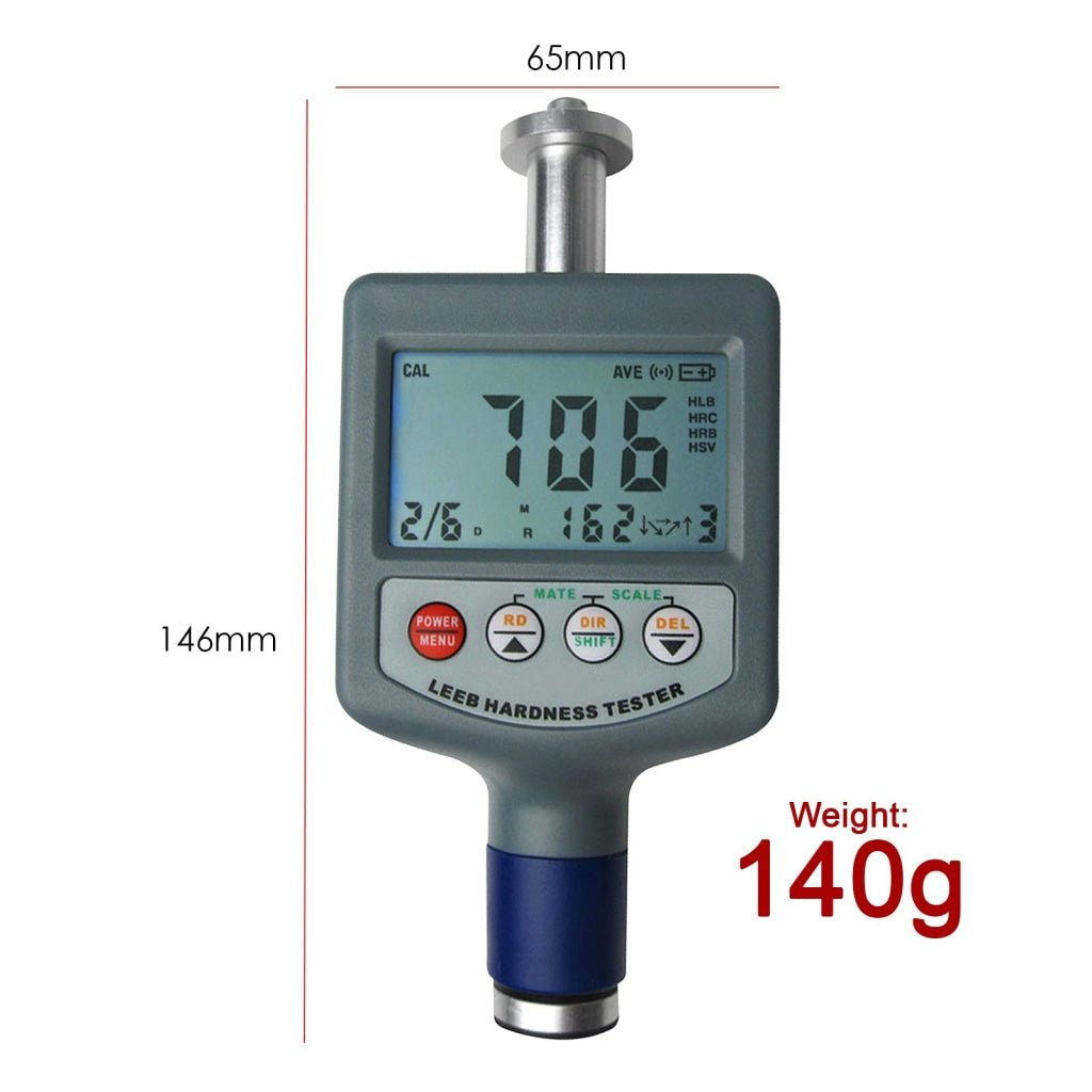 ILHT-790 Portable Digital Rebound Leeb Hardness Tester Gauge Meter - Instrulife