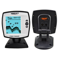 ILFF-140N1 LUCKY Fish Finder Depth Sounder Transducer 328feet(100m) with 4-level Grayscale FSTN LCD Fish Detector - Instrulife