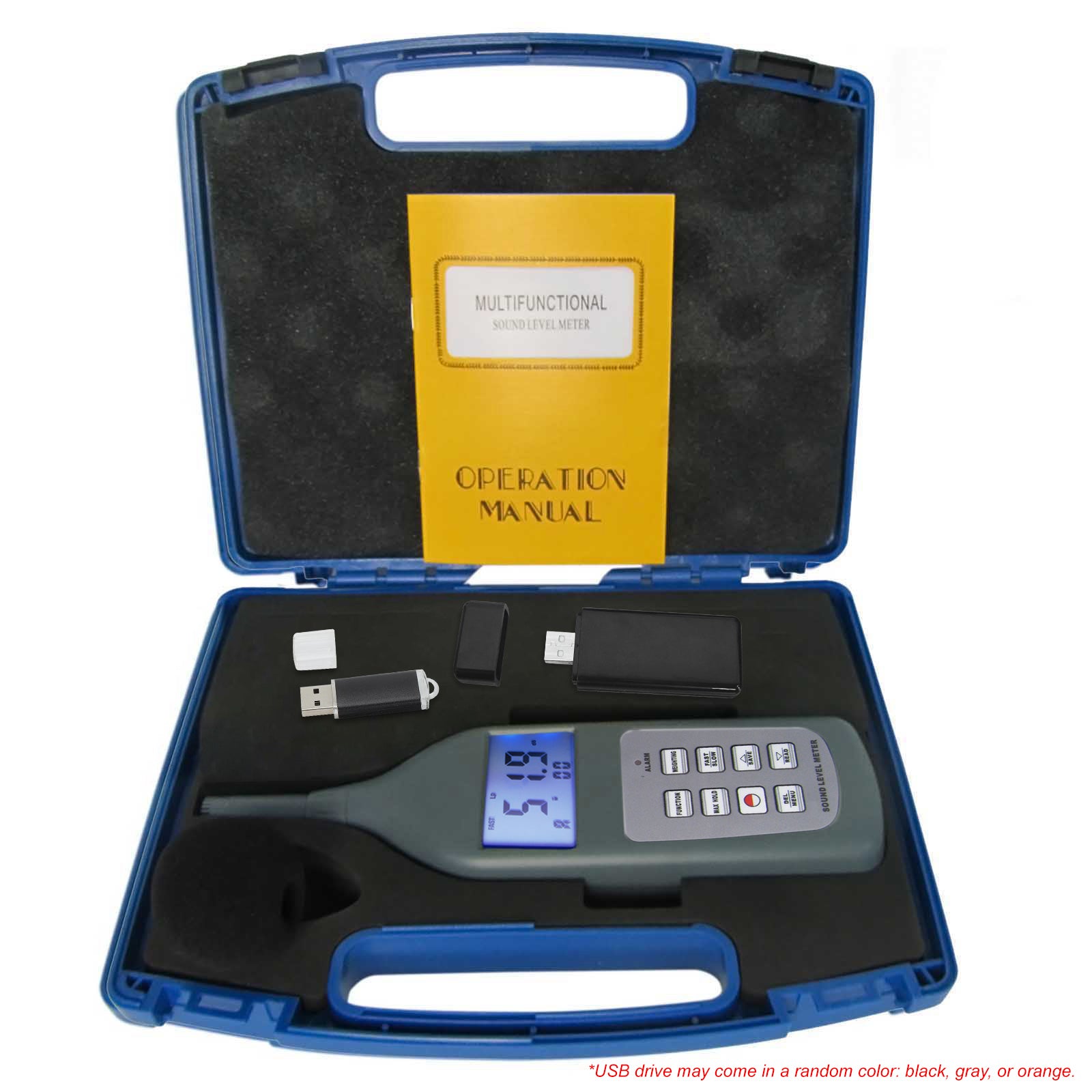 ILSM-887_BT Professional Sound Level Meter 30~130dB USB Drive Software & Bluetooth - Instrulife
