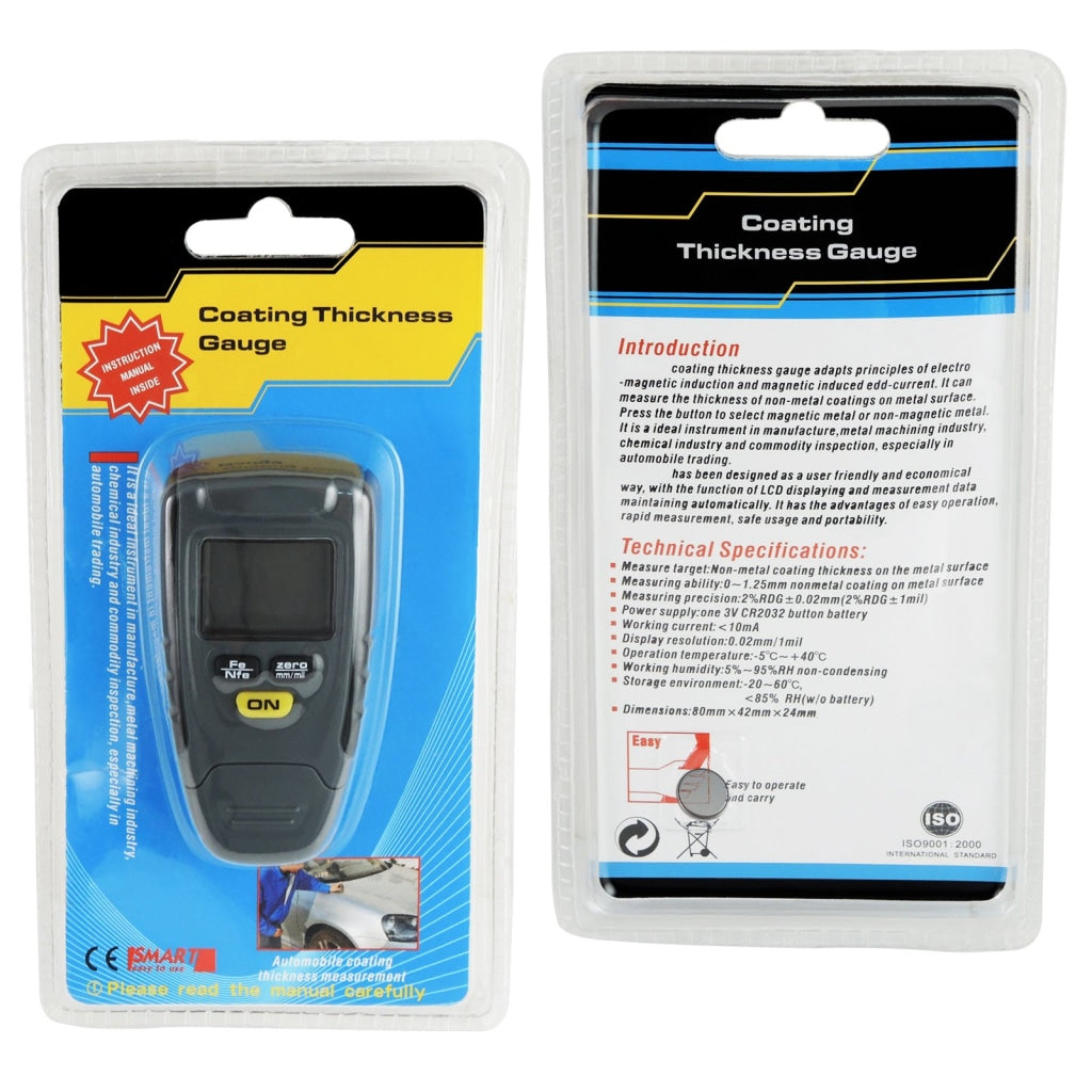 ILTM-48 Paint Coating Thickness Meter Tester Digital Gauge Car Automotive Tool - Instrulife