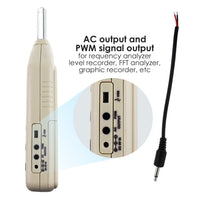 ILSM-270 Digital Audio Decibel Meter Sound Level Tester Noise Level Volume Measuring Instrument 30~130dBA Monitor 4700 Data Storage Self-Calibrated A / C Frequency Weighting Tool - Instrulife
