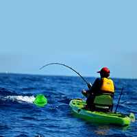 ILFF-10_EXT LUCKY Portable Wireless WIFI Fish Finder For Android & iOS 45M Depth & 70M WIFI Range, With 50M WIFI Extender, Rechargeable Battery, Smart Fish Detector with Free Neoprene Bag, for Boats, Rig, Ocean, River, Kayak for Fresh and Salt Water - Instrulife