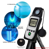 ILRM-213 Digital UV-AB Ultra Violet Radiation Meter Professional UVA UVB Light Level Tester 290 ~ 390nm Portable Radiometer - Instrulife