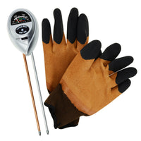 ILSO-257s_gloves 3-in-1 Soil pH Moisture Light Meter Tester Probe Sensor, Gardening Plants Growth Watering Quality Monitoring Acidity Test Tool Kits for Garden Farm Lawn Household Indoor Outdoor - Instrulife