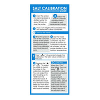 ILOP-NACL-2 20mL Salinity Meter NaCl 50 ppt Calibration Buffer Solution for Saltmeter Salt Seawater Tester Monitor Standard (Set of 2 Bottles) - Instrulife