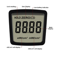 ILRM-213 Digital UV-AB Ultra Violet Radiation Meter Professional UVA UVB Light Level Tester 290 ~ 390nm Portable Radiometer - Instrulife