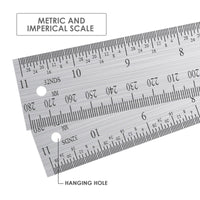 ILAF-323 Digital Angle Finder Ruler Zeroing and Locking Function Precision Tool 11-Inch / 300mm Stainless Steel 2-in-1 Angle Measuring Protractor - Instrulife