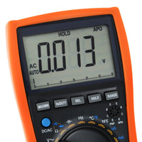 ILMU-873 Professional Digital Multimeter, Auto-& Manual-Ranging, 6000 counts, with K-Type Thermocouple/ AC DC Voltage/ DCA/ ACA/ Ohm/ Hz/ Continuity/ Frequency/ Capacitance/ Resistance/ F/C Thermometer - Instrulife