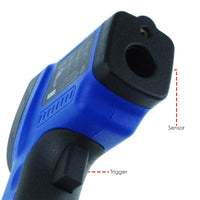 ILTH-174 Non- Contact Infrared (IR) Laser Thermometer Temperature Range -50~550°C (-58~1022°F) , Industrial Cooking Gun Type Tester - Instrulife