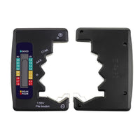 ILBT-064 / BAT-377 Battery Tester Checker C AA AAA D N 9V 1.5V Button Cell Batteries Clear Bar Graph LCD Display Pocket Size - Instrulife