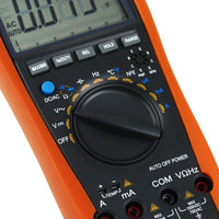ILMU-873 Professional Digital Multimeter, Auto-& Manual-Ranging, 6000 counts, with K-Type Thermocouple/ AC DC Voltage/ DCA/ ACA/ Ohm/ Hz/ Continuity/ Frequency/ Capacitance/ Resistance/ F/C Thermometer - Instrulife