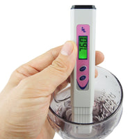 ILWQ-21 Pen-type PH Meter Digital Water Quality Tester, 0~14pH for Hydroponics Aquarium Pool Wine Cola Urine Water Tank with Clear LCD with Backlight Function, Portable Pocket Size - Instrulife