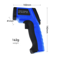 ILTH-174 Non- Contact Infrared (IR) Laser Thermometer Temperature Range -50~550°C (-58~1022°F) , Industrial Cooking Gun Type Tester - Instrulife