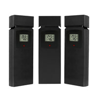 ILWS-289 Digital Wireless Weather Station Indoor Outdoor Thermometer Hygrometer with Alarm Clock, Color Large Display Temperature Monitor with Calendar and Backlight - Instrulife