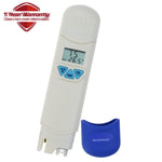 ILWQ-27 0.0-14.0 pH & Temperature Meter ATC Dual Display, Portable Digital Pen-Type Tester, IP67 Waterproof Dustproof, for Hydroponics Aquariums Drinking Water Quality Control Testing - Instrulife