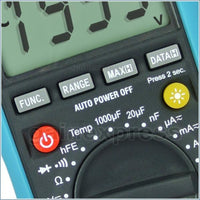 ILMU-1012 Digital Multimeter DCV ACV OHM ACA Diode Temperature Tester - Instrulife