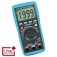 ILMU-1012 Digital Multimeter DCV ACV OHM ACA Diode Temperature Tester - Instrulife