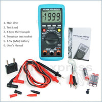 ILMU-1012 Digital Multimeter DCV ACV OHM ACA Diode Temperature Tester - Instrulife