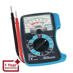 ILAM-1018 Analog 5 Scales Multimeter DC AC Voltage DC Current OHM Decibel Resistance Pocket Size - Instrulife