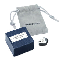 ILJL-403 14x Magnification Hasting Jewelry Mini Loupe Optical Glass Triplet Lens Stainless Steel Body Foldaway Pocket Magnifying Tool Stamp & Coin Hobbyists Watch Repair Mechanic - Instrulife