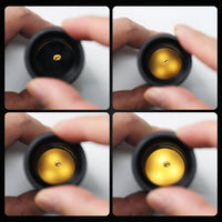 ILPO-460 Portable 93mm Length LED Gemstone Polariscope, Dual Lens with 28mm Diameter, Built-in LED Light for Jeweler, Gemologist Tool - Instrulife