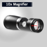 ILJL-463 Portable 10x Darkfield Loupe Gemology Magnifier Gemstone Tester 20.5mm Lens Viewing Diameter - Instrulife