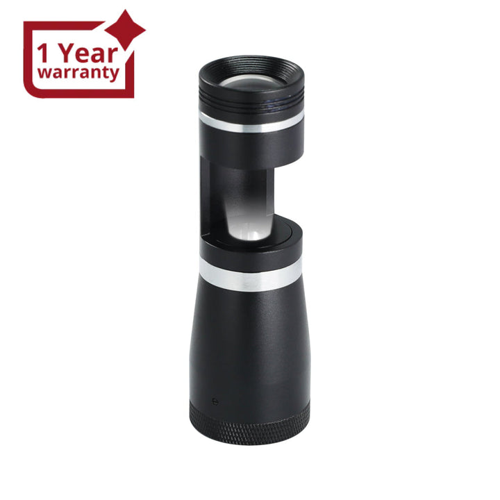 ILJL-463 Portable 10x Darkfield Loupe Gemology Magnifier Gemstone Tester 20.5mm Lens Viewing Diameter - Instrulife