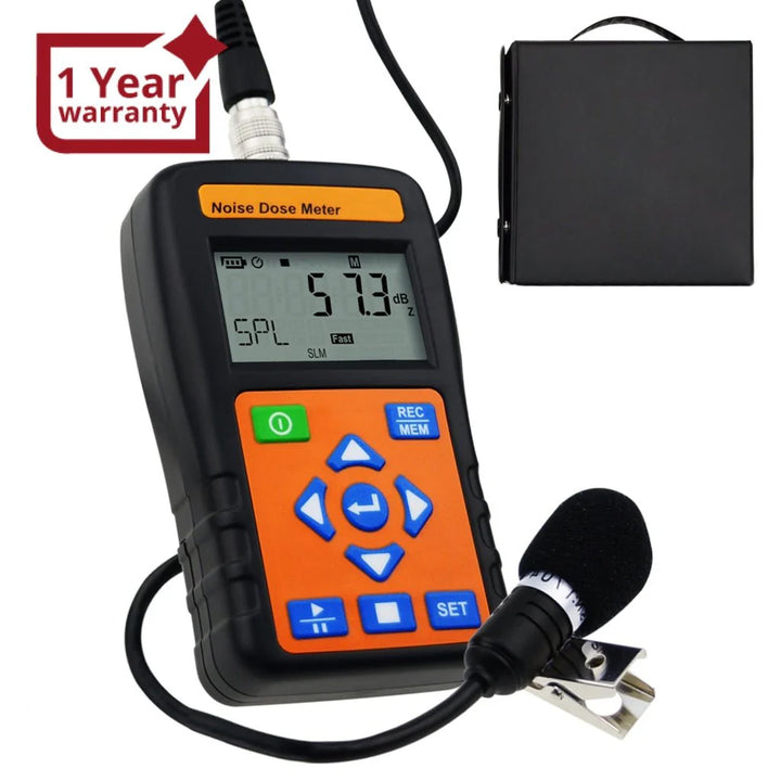 ILSM-130 Noise Dose Meter Datalogger Sound Level Meter Data Logging A / C / Z Weighting