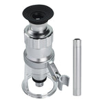 ILMI-454 Magnification Microscope 100X LED Lightning Scale Loupe Compact Portable High Magnifying Glass Geology Metallurgy Research - Instrulife