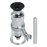 ILMI-454 Magnification Microscope 100X LED Lightning Scale Loupe Compact Portable High Magnifying Glass Geology Metallurgy Research - Instrulife