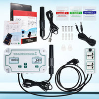 ILWQ-493 PH / EC /Temp Meter Smart Acidity & Conductivity Range Controller Monitoring and Dosing in Water pH Meter Conductivity Temp Tester App Remote Online Monitor for Swimming Pool Aquaculture Fishpond - Instrulife