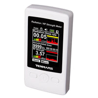 ILRM-95 Tenmars Geiger Counter Radiation RF Strength Meter Nuclear Measurement Dosimeter Dose Tester Colored Display Made in Taiwan - Instrulife