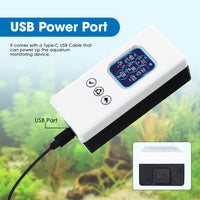 ILWQ-504 Smart Aquarium Water Quality Monitor – 7-in-1 Real-Time Water Tester for pH, Temperature, TDS, EC, Salinity, Specific Gravity & ORP – WiFi Connected with Mobile Alerts - Instrulife