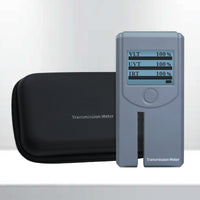 ILTI-404 Portable Tint Meter Window Tint Tool with Automatic Calibration for measuring VL (Visible Light) UV IR Transmittance and Rejection of Solar Film, Stick-film Glass, Car Window Tint - Instrulife