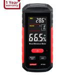 Digital Wood Moisture Meter Detector with LCD Backlight Display for Building Projects, Checking Firewood & Lumbers, Industrial & Home Improvement - Instrulife