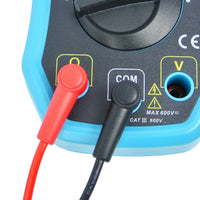 ILMU-1008 Digital Multimeter w/ Test Leads, Overload Protection, DC AC Voltage Resistance Diode Measure DMM Multi Meter Tester 1999 Readings, Backlight - Instrulife