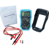 ILMU-1008 Digital Multimeter w/ Test Leads, Overload Protection, DC AC Voltage Resistance Diode Measure DMM Multi Meter Tester 1999 Readings, Backlight - Instrulife
