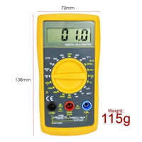 ILMU-1009 Digital Multimeter 1999 Counts ACV DCV DC Current Diode Battery Tester Meter LCD Display CE Marking - Instrulife