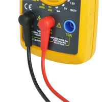 ILMU-1009 Digital Multimeter 1999 Counts ACV DCV DC Current Diode Battery Tester Meter LCD Display CE Marking - Instrulife