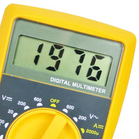 ILMU-1009 Digital Multimeter 1999 Counts ACV DCV DC Current Diode Battery Tester Meter LCD Display CE Marking - Instrulife