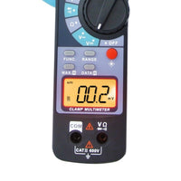 ILAU-1014 Digital Clamp Meter DC AC Audible Continuity Tester CE Marking Reading 1999 LCD Backlight - Instrulife